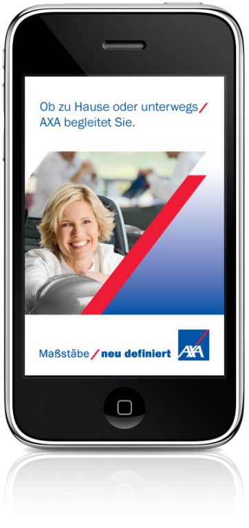 Unfälle können direkt der Versicherung gemeldet werden, Foto von: Axa 
