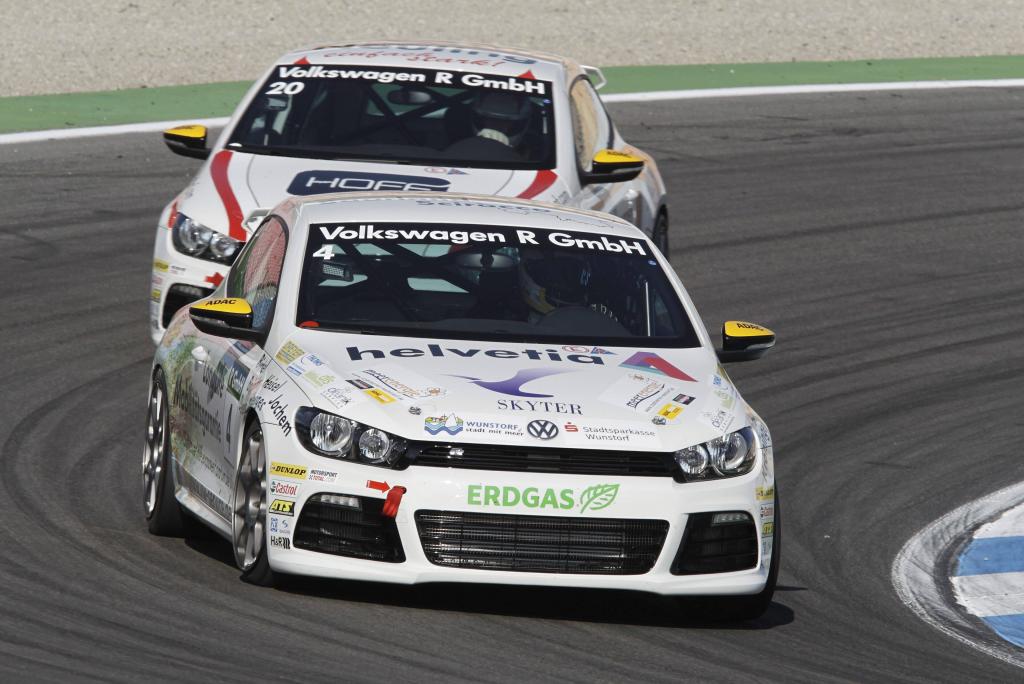 Volkswagen Scirocco R-Cup: Tolle Premiere in Hockenheim
