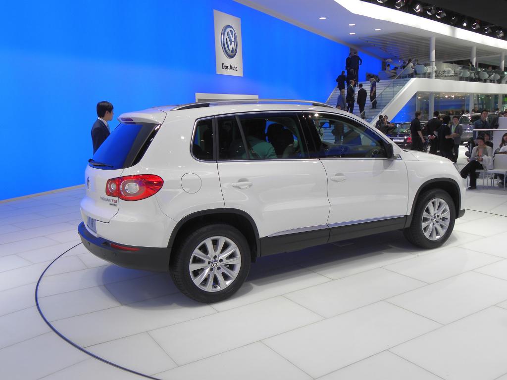 Volkswagen Tiguan mit langem Radstand.