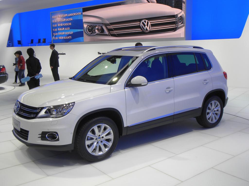 Volkswagen Tiguan mit langem Radstand.