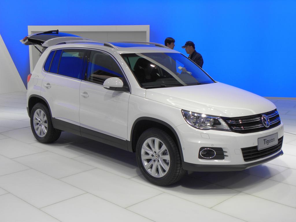 Volkswagen Tiguan mit langem Radstand.
