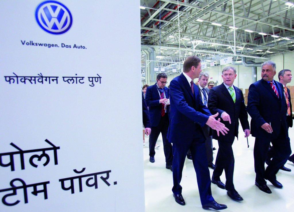 Volkswagen Werk in Pune wichtiger Bestandteil der Wachstumsstrategie in Indien