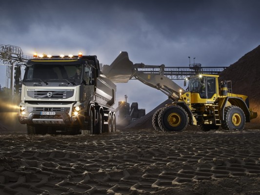 Volvo stellt den FMX für die Baustelle vor