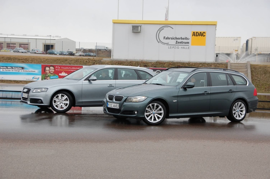 auto.de-Vergleichstest: Audi A4 2.0 T Quattro vs. BMW 325 i Touring