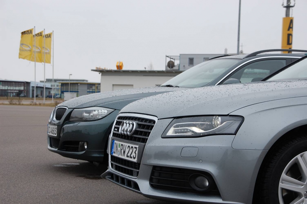 auto.de-Vergleichstest: Audi A4 2.0 T Quattro vs. BMW 325 i Touring