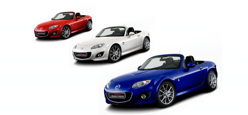  Mazda feiert mit Sondermodellen 