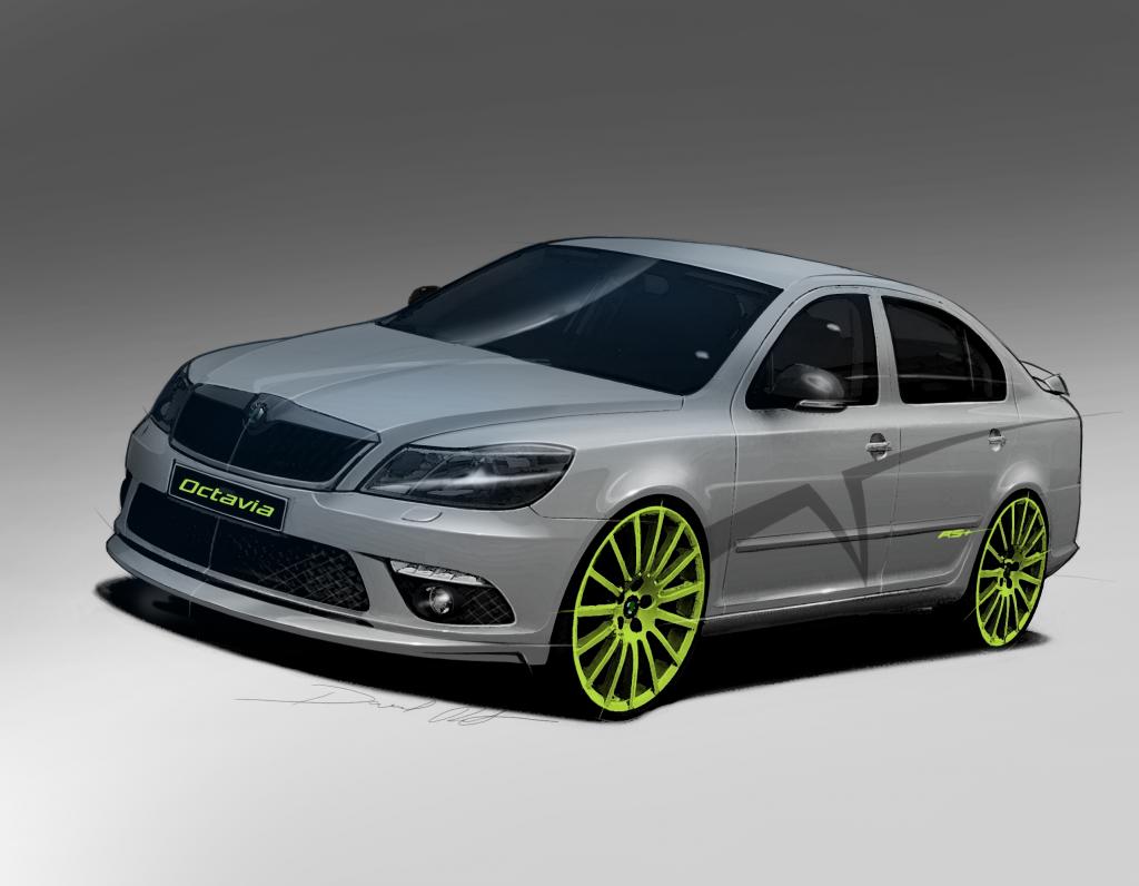 Škoda Octavia RS+.