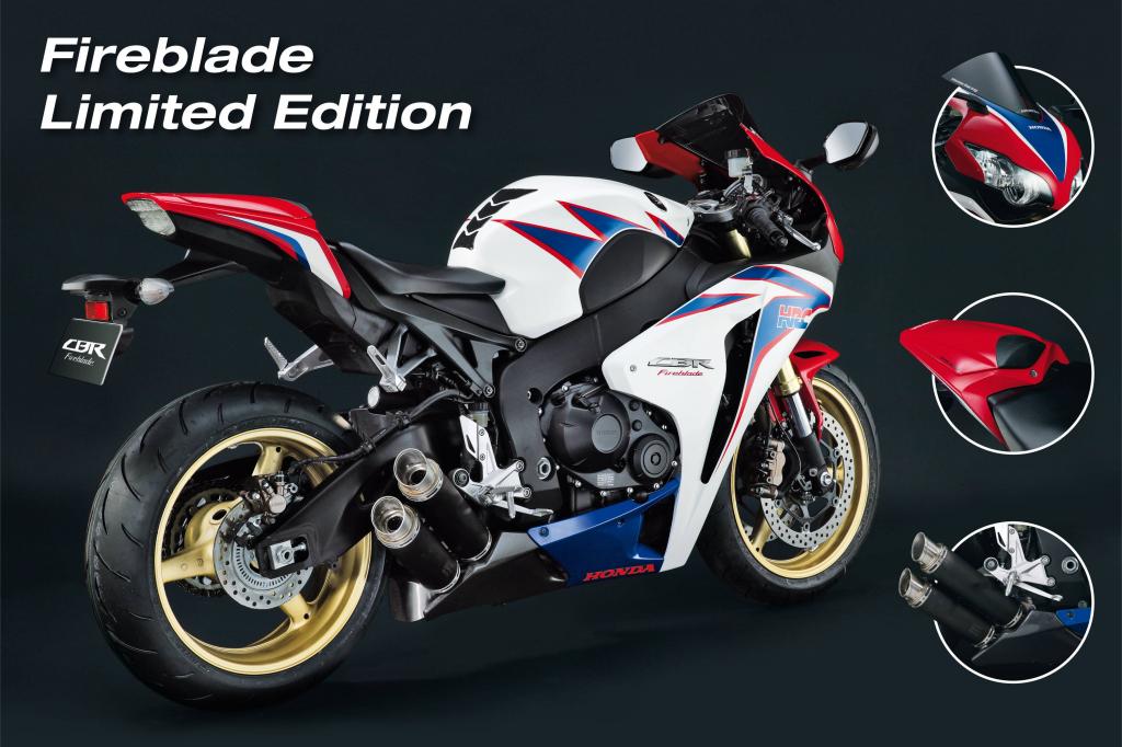 150-mal gibt es die Fireblade in der Sonderedition. 