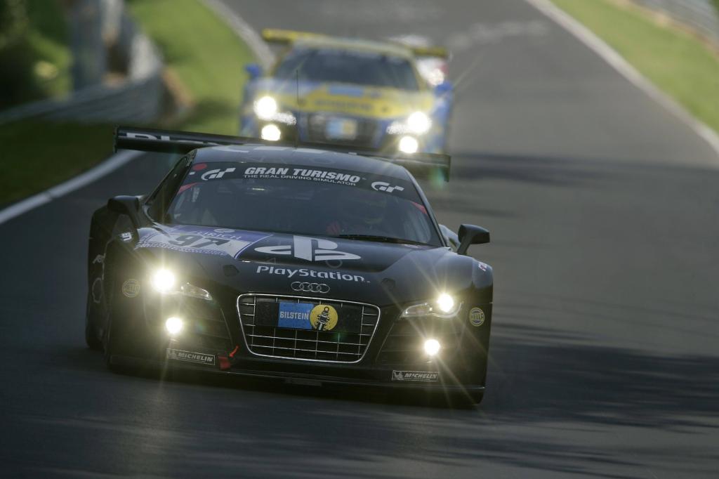 24-Stunden-Rennen Nürburgring 2010: Vier Audi R8 LMS vorn