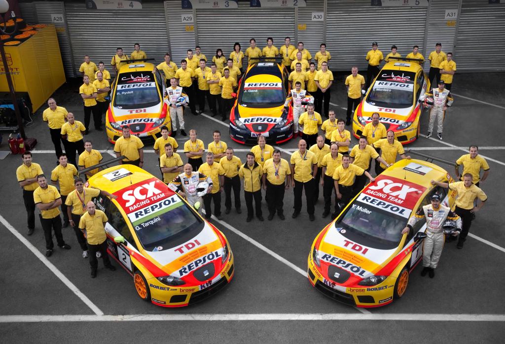 60 Jahrer Seat: Sas Seat Sport Team wurde 2008 und 2009 Weltmeister bei der WTCC.