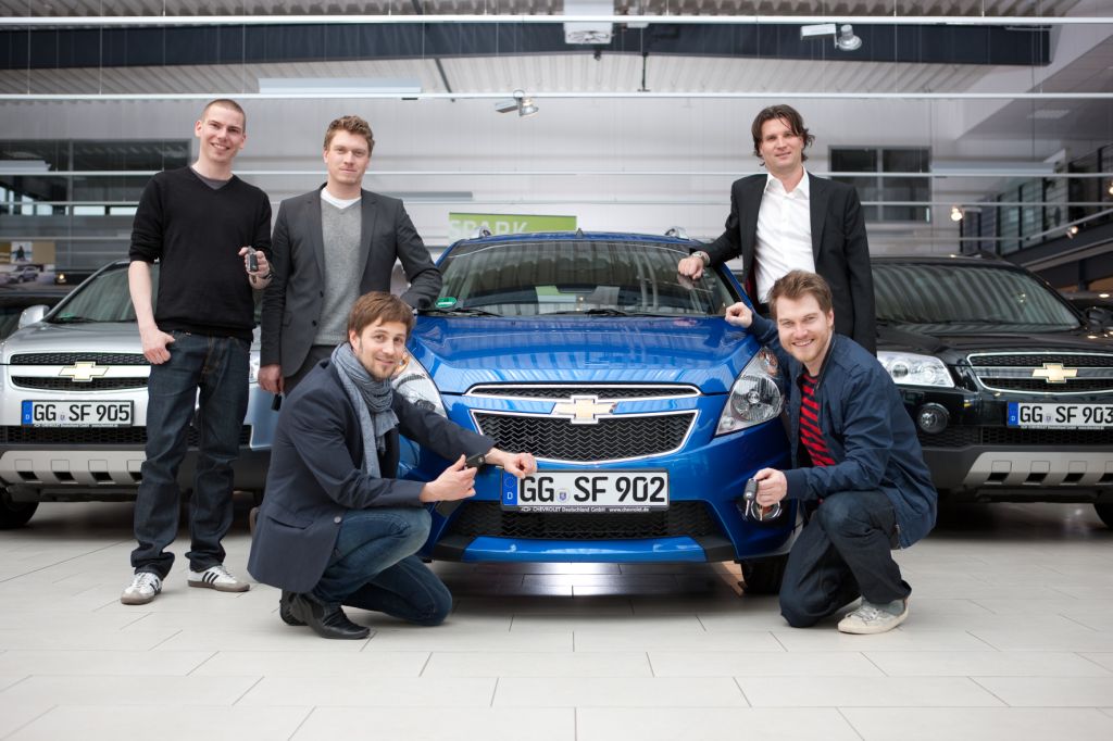 Ach, Musiker müsste man sein - Stanfour ist neuer Chevrolet-Markenbotschafter