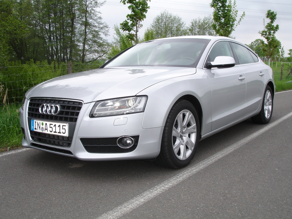 Audis A5 Sportback ist nicht nur eine sehr edle Erscheinung, sondern auch noch von hohem Nutzwert.
