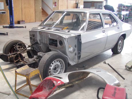 Auto halb/halb - 