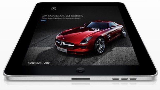 Autokauf 2.0 - Apple iPad als Verkaufshilfe bei Mercedes-Benz