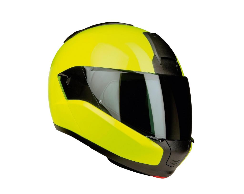 BMW-Motorradhelm nun auch in Leuchtgelb