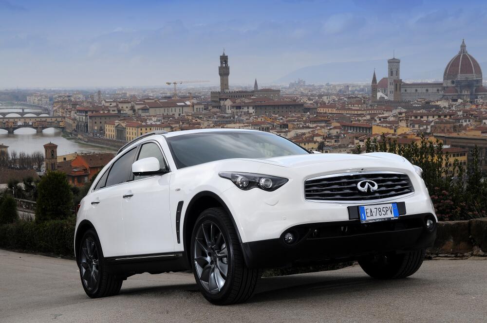 Crossover FX – weltweit erster Infiniti mit Dieselmotor
