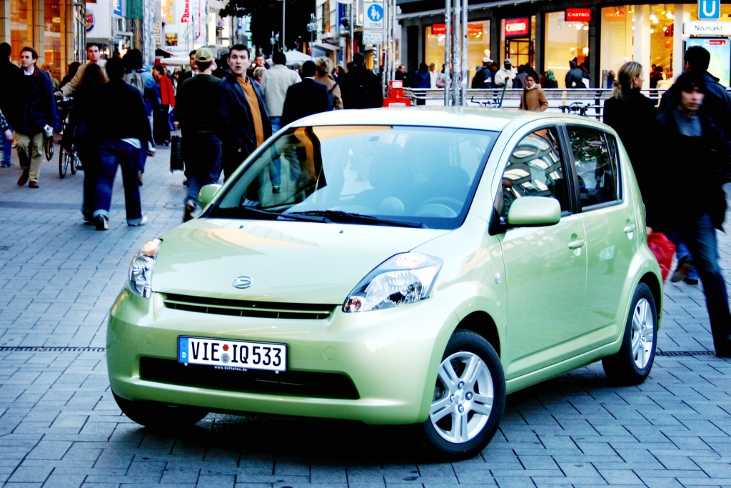Daihatsu Sirion, der Anpassungsfähige. 
