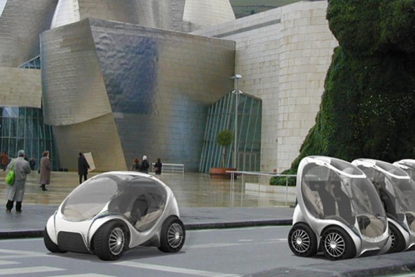 Faltbares Elektroauto für die City 