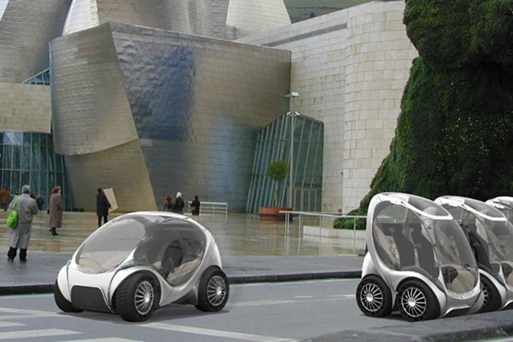 Faltbares Elektroauto für die City 