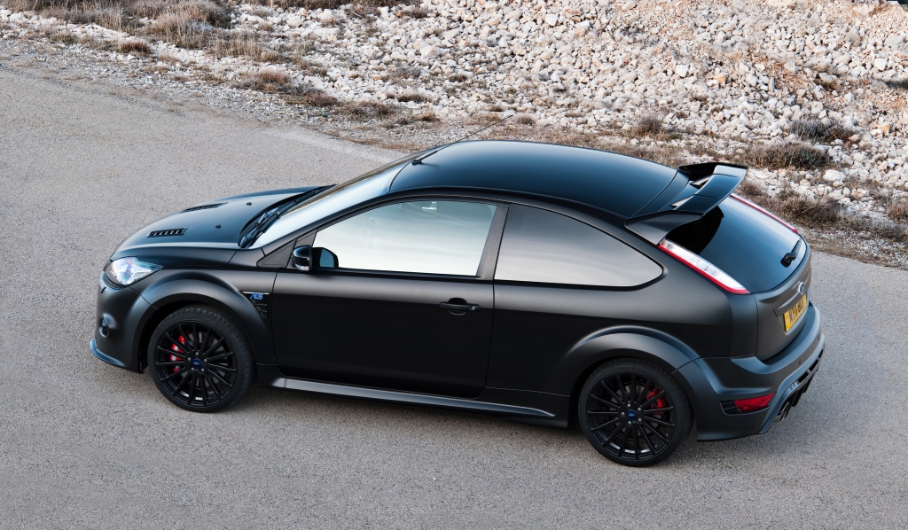 Ford Focus RS 500: Schwarze Maske 
