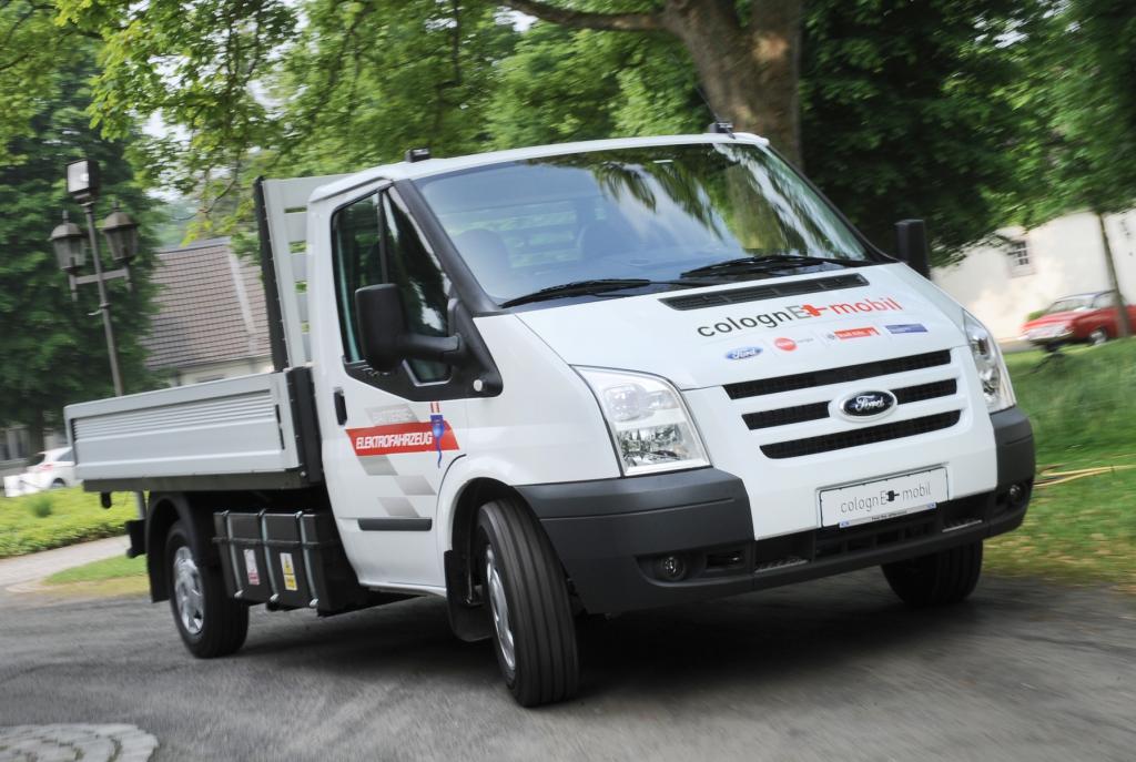 Ford Transit BEV: ein reinrassiges Elektrofahrzeug. 