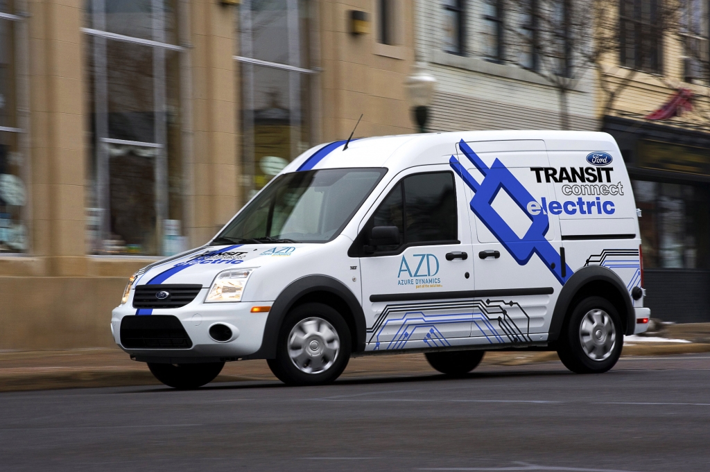 Ford Transit Connect Electric.