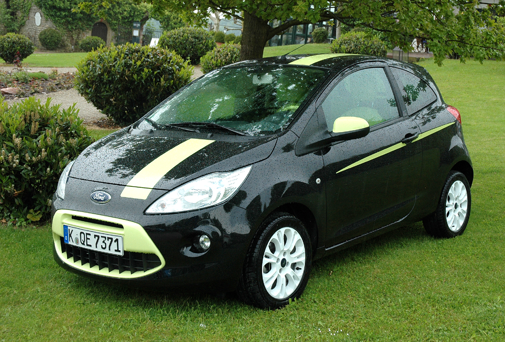 Ford aktuell: In diesem Look kann sogar der kleine Ka Zähne zeigen. 
