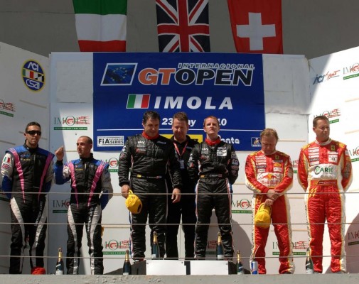 GT Open in Imola: Marcel Tiemann von der Strecke geschossen