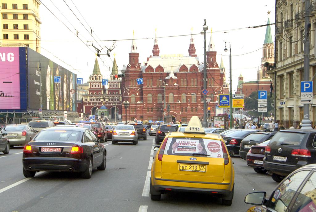 Im vergangenen Monat legte allein der russische Pkw-Markt um ein Fünftel zu. 