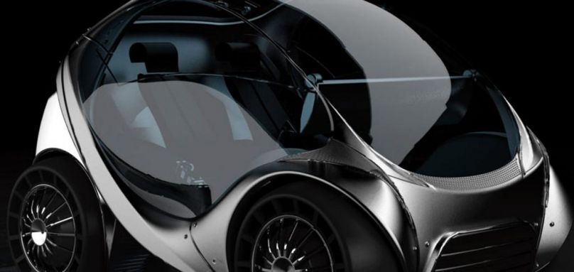 Kommentar: Das Auto wird klein gefaltet 
