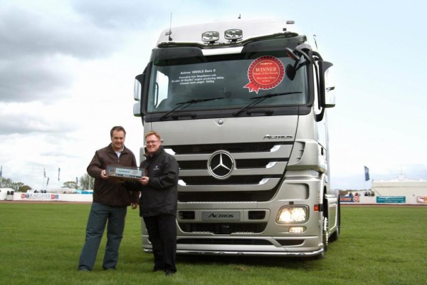 Mercedes-Benz Actros ist Lkw des Jahrzehnts 