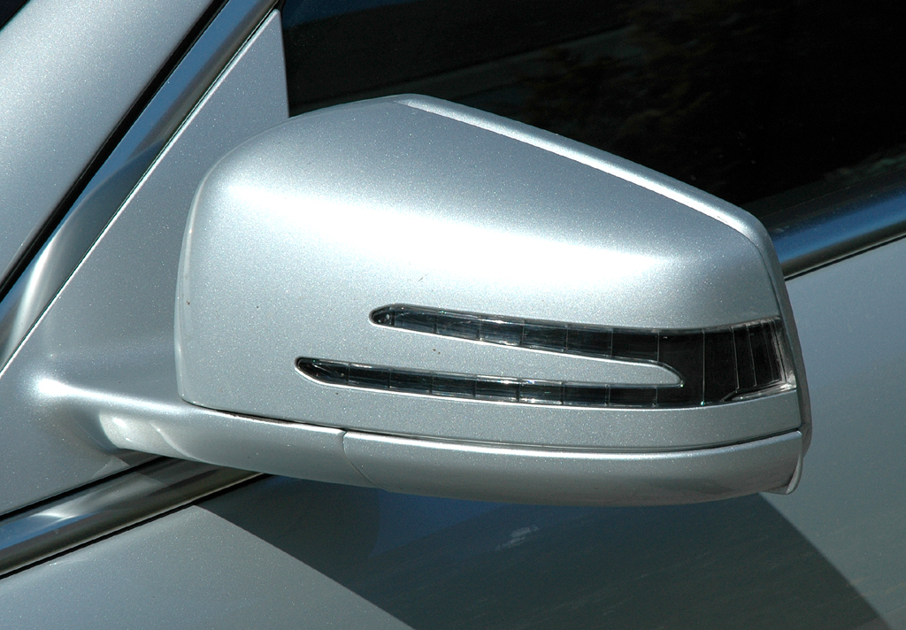 Mercedes S400 Hybrid: Außenspiegel. 