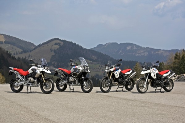 Motorrad-Jubiläum: Sondermodell-Quartett der BMW GS 