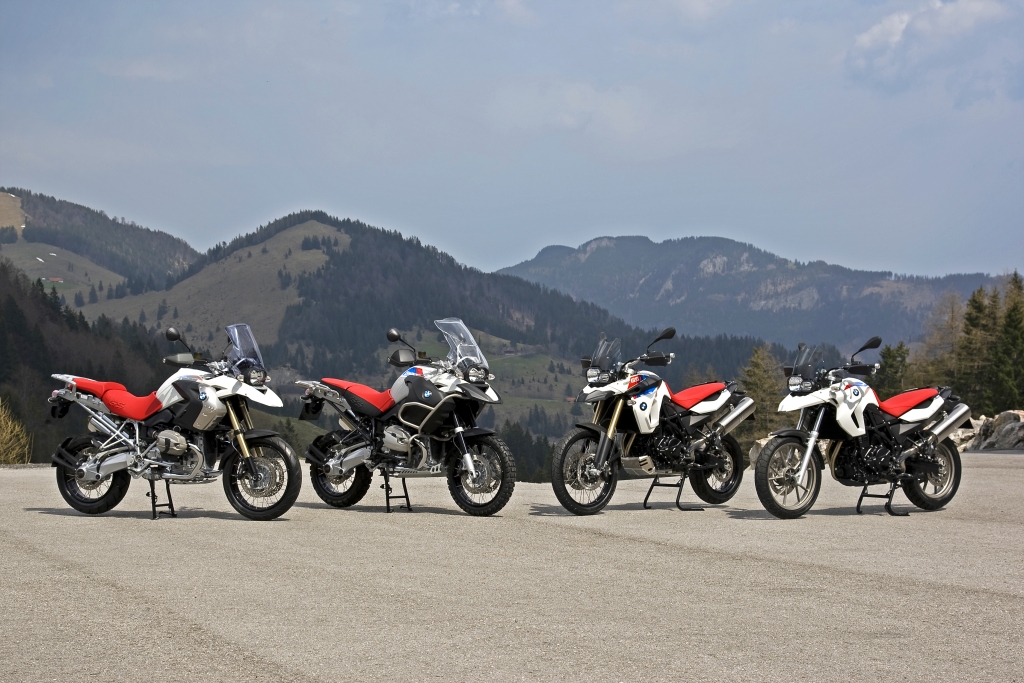 Motorrad-Jubiläum: Sondermodell-Quartett der BMW GS 