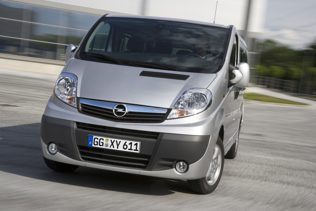 Opel verbessert Motoren und Komfort des Vivaro