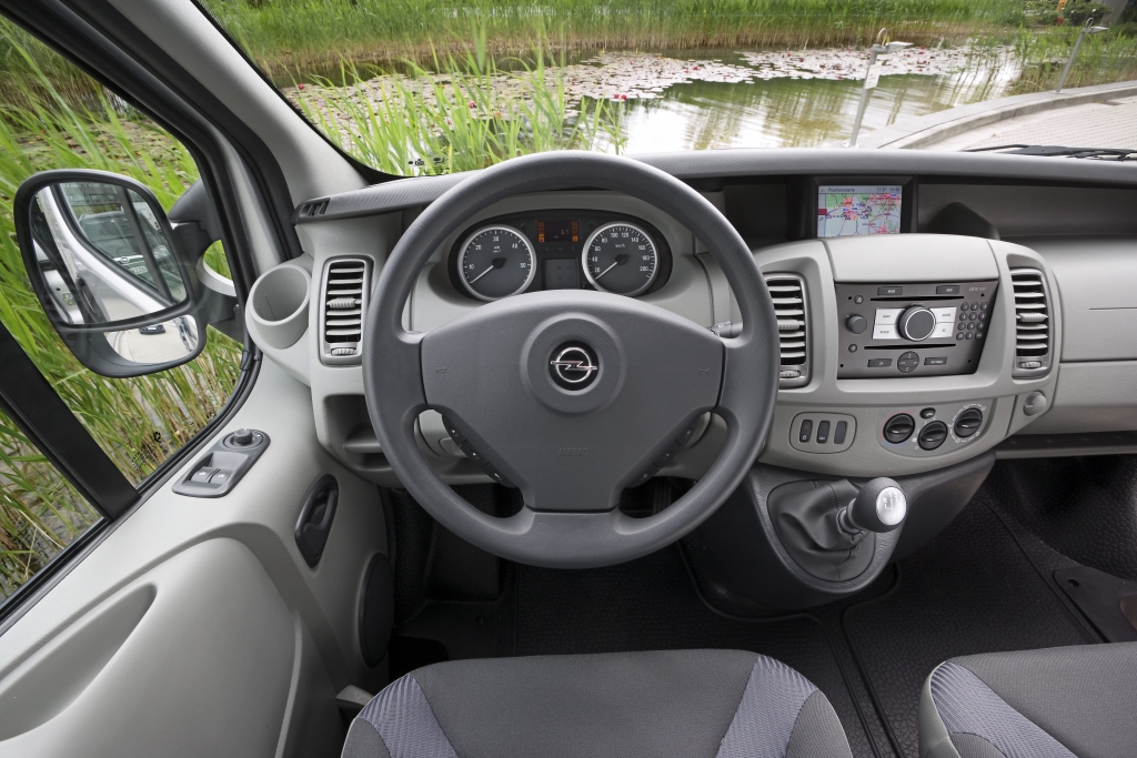 Opel verbessert Motoren und Komfort des Vivaro