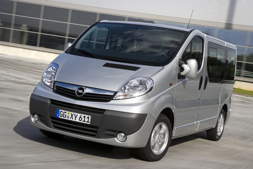 Opel verbessert Motoren und Komfort des Vivaro