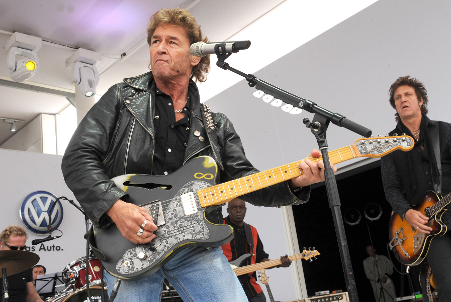 Peter Maffay auf der VW-Bühne in Reifnitz.