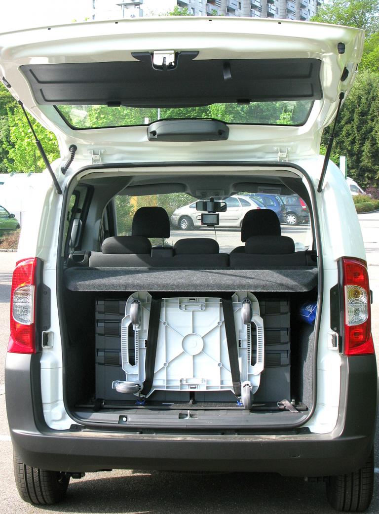 Peugeot Professional: Die Bipper-Tepee-Nutzungsmöglichkeiten sind vielfältig. 