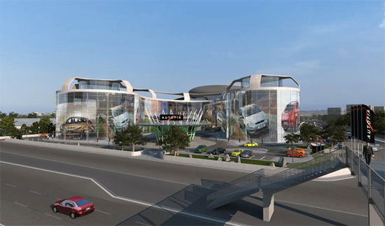 Plan: Autohaus der Superlative