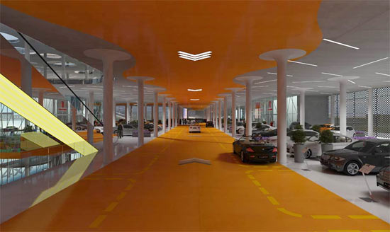 Plan: Autohaus der Superlative