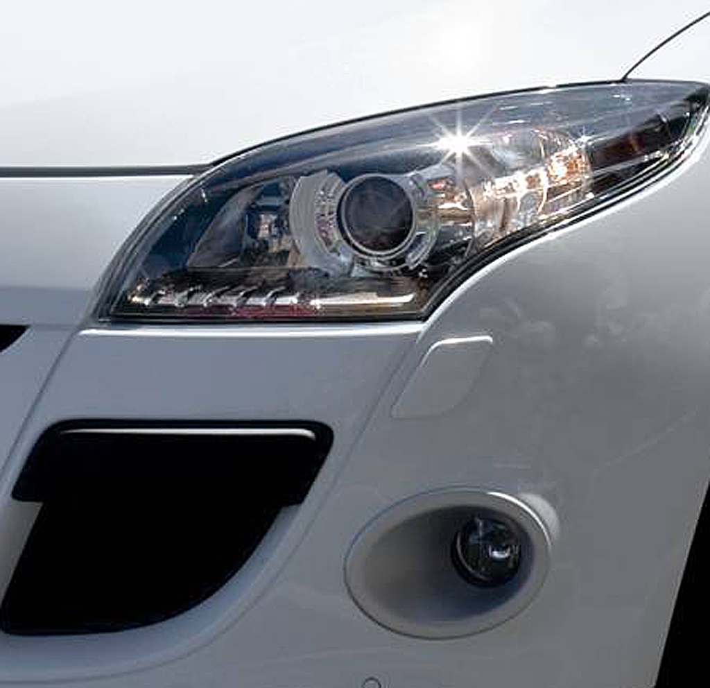 Renault Mégane Coupé-Cabrio: Leuchteinheit vorn. 