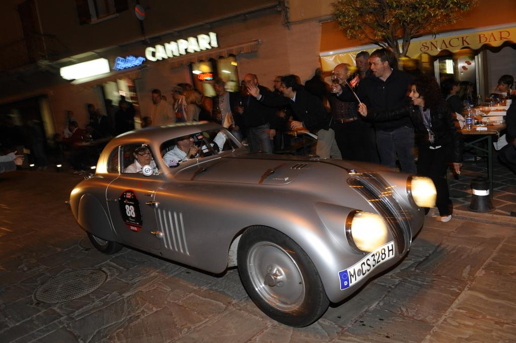 Sieger 2010: BMW 328 Mille Miglia Touring Coupé.