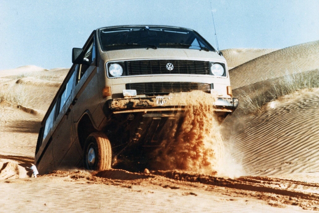 T3-Syncro-Fans im AutoMuseum Volkswagen