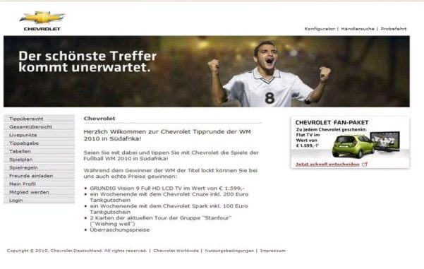 Tipp-Gewinnspiel zur Fußball-WM  