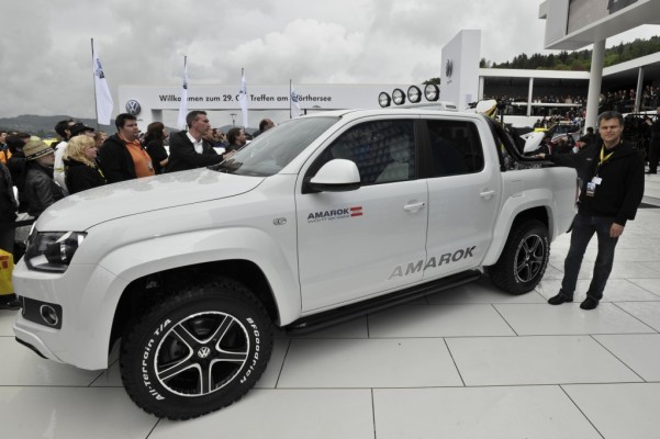 VW Pick-up stößt beim GTI-Treffen auf Zustimmung
