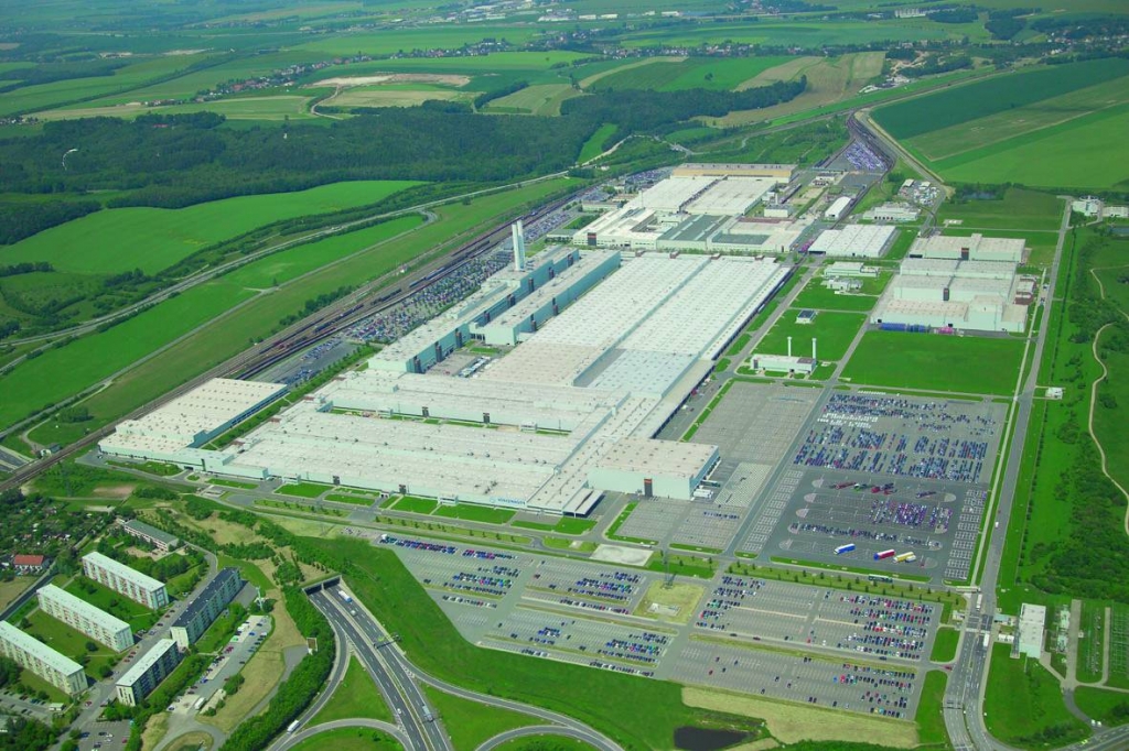 Volkswagen Sachsen, Fahrzeugwerk Zwickau. Foto
