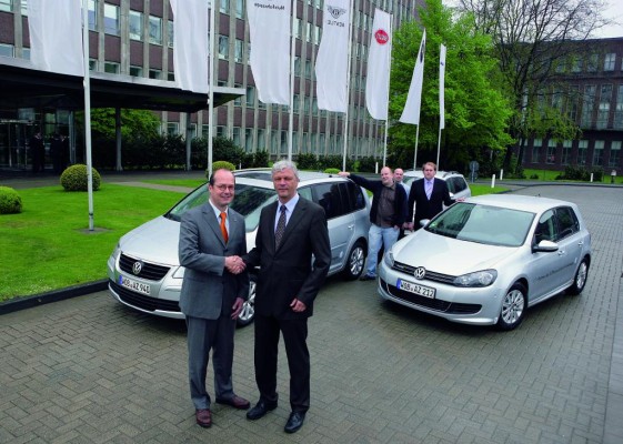 Volkswagen stellt 100 Fahrzeuge für den Ökumenischen Kirchentag
