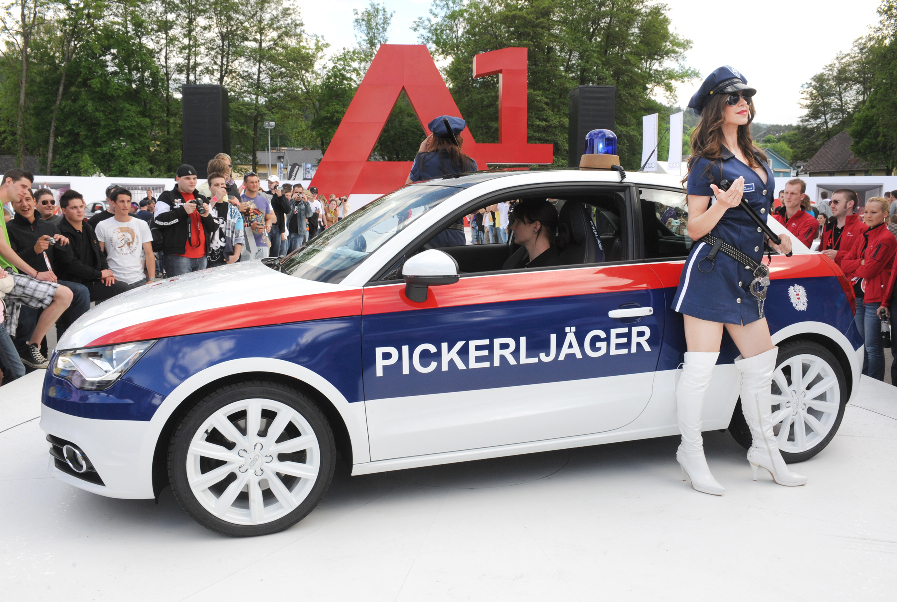 Wörthersee 2010: FC Bayern als Sonderedition des A1
