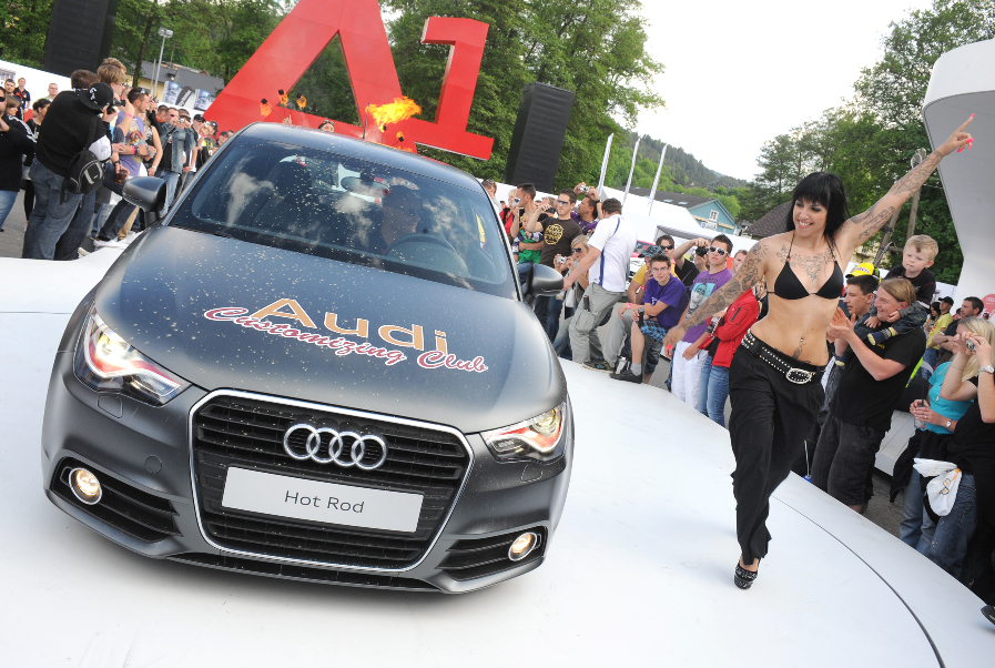 Wörthersee 2010: FC Bayern als Sonderedition des A1